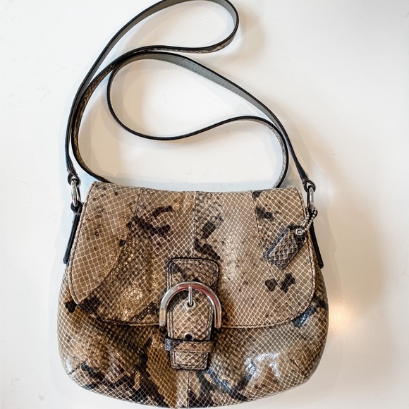 Coach Snake Skin Crossbody - Picture 8 of 8
